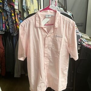 Service Works Men's Casual Button Down Shirt 100% Organic Cotton